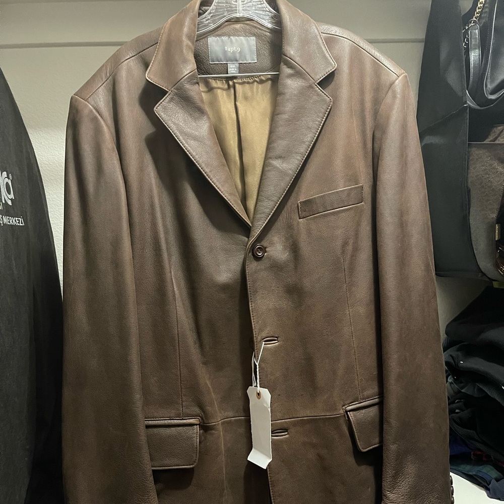 Mens leather jacket